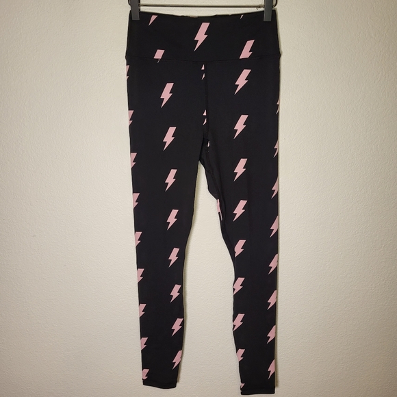 Spiritual Gangster Pants - Spiritual Gangster Lighting Bolt Legging size Medium
